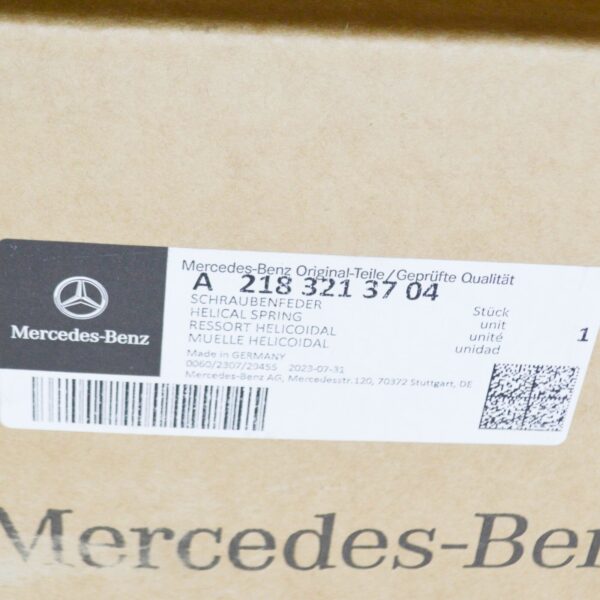 A2183213704 - NEW MERCEDES-BENZ CLS C218 FRONT COIL SPRING A2183213704 ORIGINAL