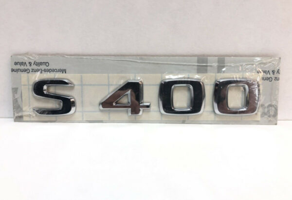 A2208170515 - MERCEDES-BENZ S W220 Rear Lid Model Plate Badge A2208170515 ORIGINAL