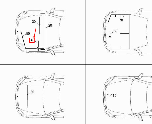 A2225409708 - MERCEDES-BENZ S W222 Pneumatic Suspension Wiring Harness A2225409708 ORIGINAL