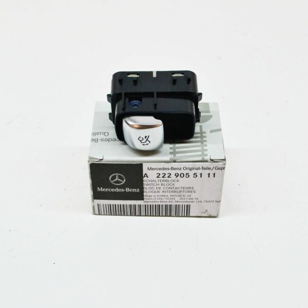 A22290551119051 - MERCEDES-BENZ S W222 Rear Trunk Lid Release Button A22290551119051 ORIGINAL