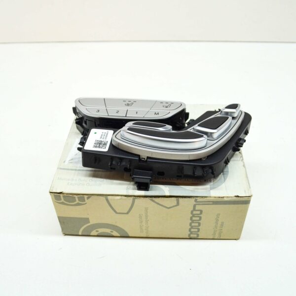 A22290596007N49 - NEW MB S W222 FRONT RIGHT SEAT CONTROL SWITCH PANEL LHD A22290596007N49 ORIGINAL