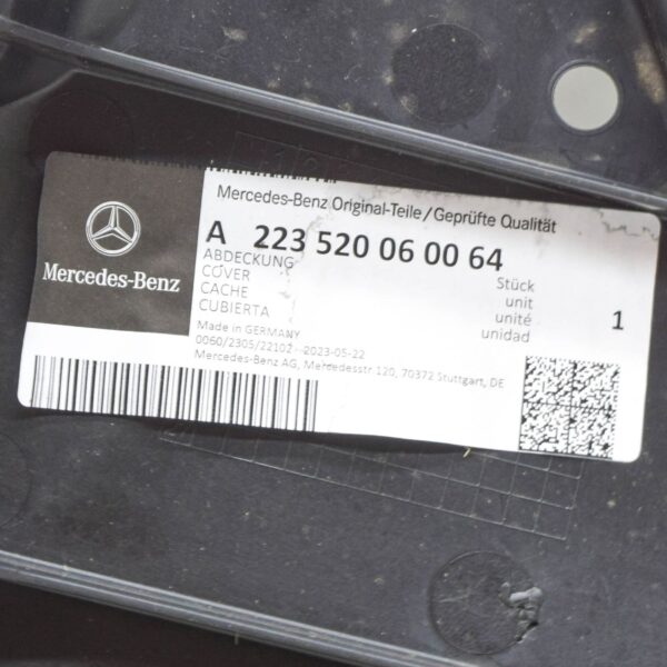 A223520060064 - NEW MERCEDES-BENZ S W223 FRONT RIGHT FENDER LINER COVER A223520060064 ORIGINAL