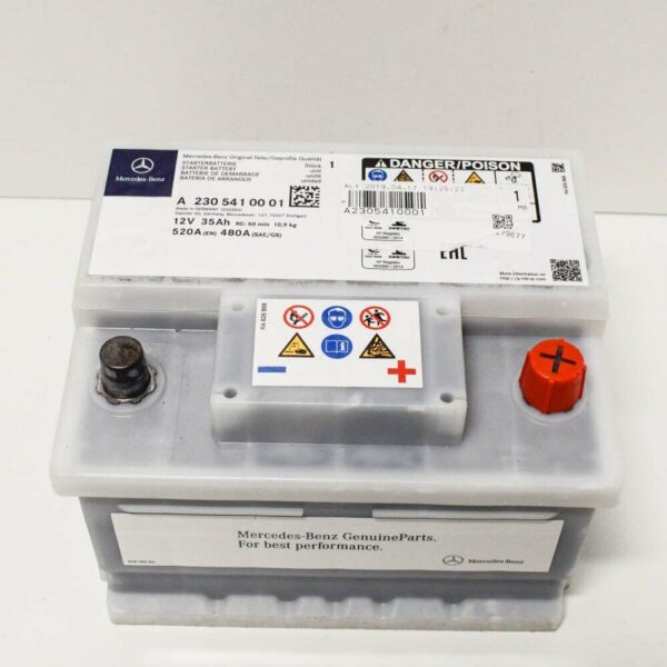 A2305410001 - MERCEDES-BENZ SL CL Battery Accumulator A2305410001 12V 35Ah 520A ORIGINAL