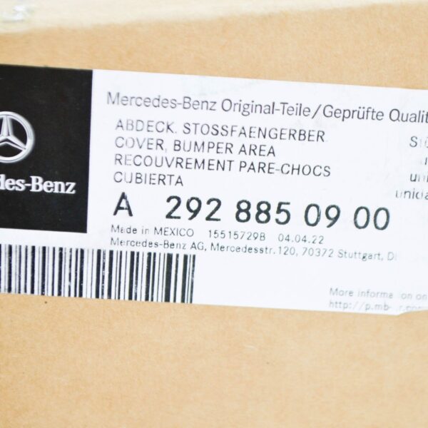 A2928850900 - NEW MERCEDES-BENZ GLE COUPE C292 FRONT LEFT BUMPER COVER A2928850900 ORIGINAL