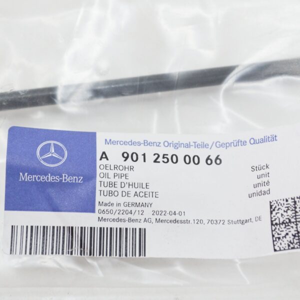 A9012500066 - NEW MERCEDES-BENZ SPRINTER 903 CLUTCH OIL PIPE A9012500066 ORIGINAL