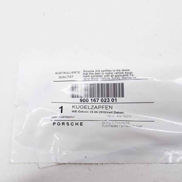 90016702301 - Porsche Boxster 987 Convertible Deck Support Ball Bolts 90016702301 NEW REAL