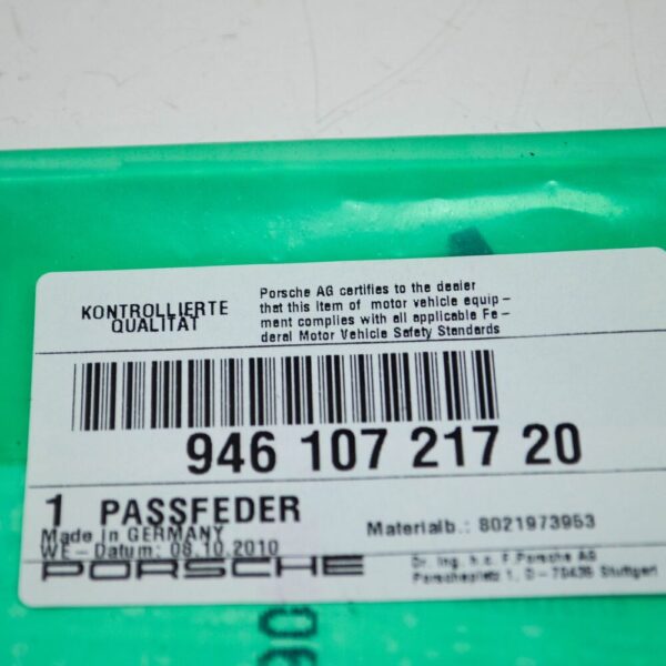 94610721720 - Porsche Cayenne 92A Spring Wedge 94610721720 NEW ORIGINAL