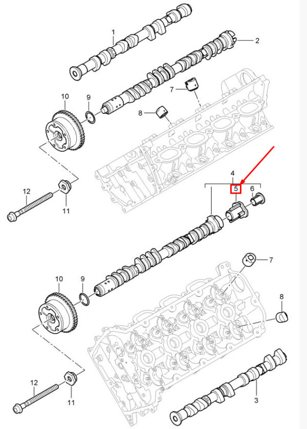 94810511302 - Porsche Panamera 970 High Pressure Pump Clutch 94810511302 NEW ORIGINAL