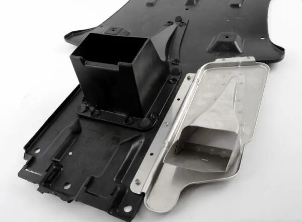 95550423102 - Porsche Cayenne 9PA rear spoiler underfloor protection 95550423102 NEW ORIGINAL