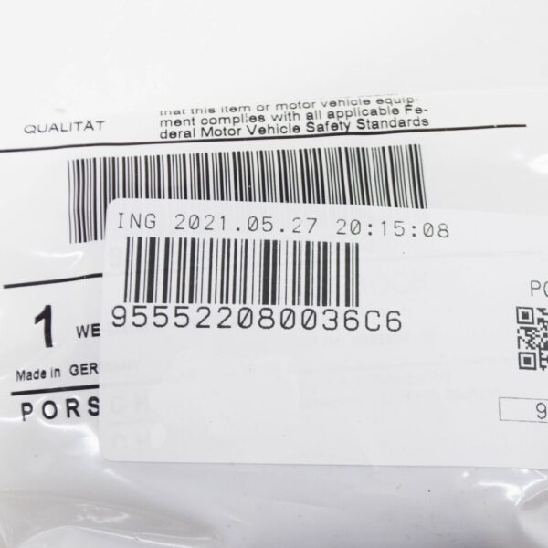955522080036C6 - Porsche Cayenne 9pa rear seat back support trim 955522080036C6 NEW