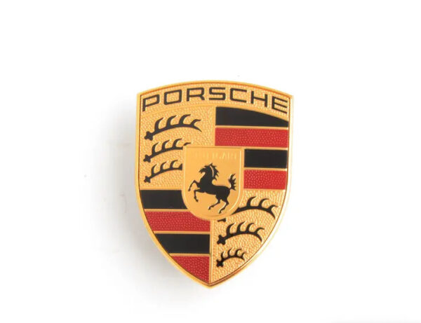 95555960002 - Porsche Cayenne 9PA emblem for front bumper 9555960002, original part