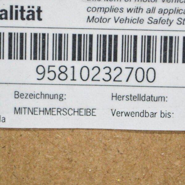 95810232700 - PORSCHE Cayenne 92A 4.8 Petrol 368kW Flywheel 95810232700 2013 NEW OEM