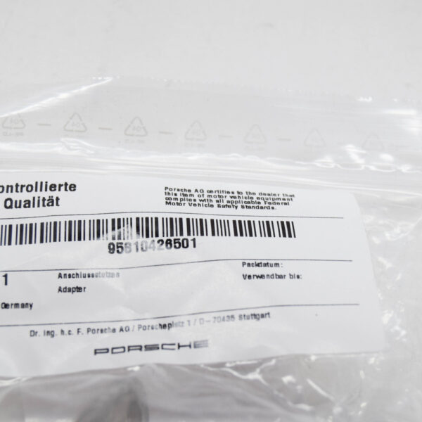 95810426501 - PORSCHE CAYENNE 92A Cylinder Head Connector Union 95810426501 NEW GENUINE