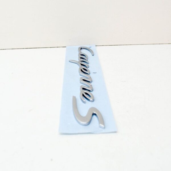 958559676000C1 - Porsche Cayenne 9PA Rear Emblem Badge 958559676000C1 NEW GENUINE