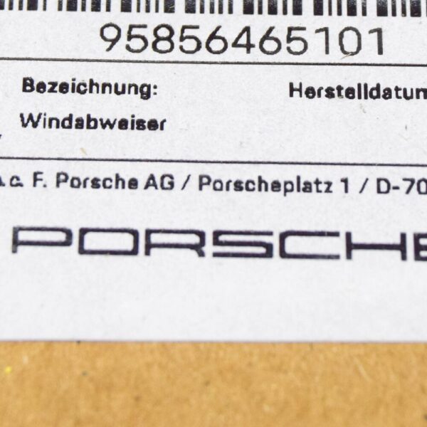 95856465101 - PORSCHE CAYENNE 92A Sunroof Wind Air Deflector 95856465101 NEW GENUINE
