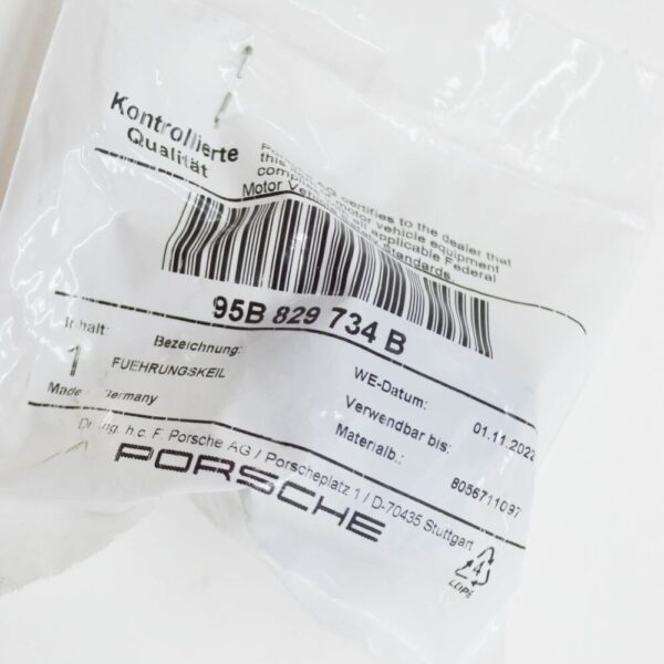 95B829734B - Porsche Cayenne 9ya guide wedge rear right 95B829734B 2019 NEW ORIGINAL