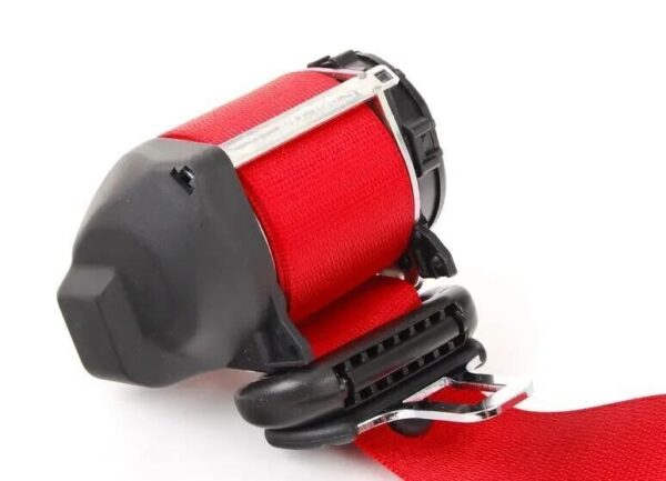 96480303304N13 - PORSCHE 911 964 RED FRONT SAFETY BELT 96480303304N13 ORIGINAL