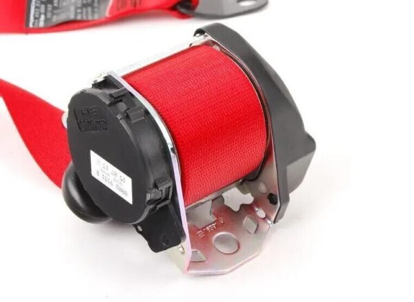 96480303304N13 - PORSCHE 911 964 RED FRONT SAFETY BELT 96480303304N13 ORIGINAL
