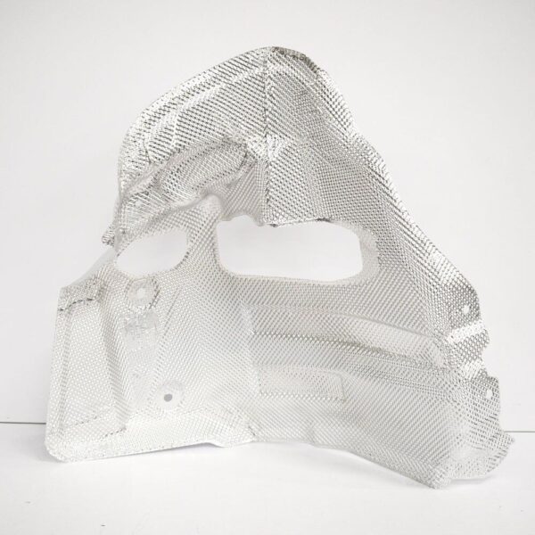 97050455704 - Porsche Panamera 970 rear muffler heat shield 97050455704 NEW REAL