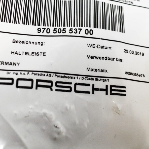 97050553700 - Porsche Panamera 970 Front Left Headlight Bracket 97050553700 970.505.537.00 New