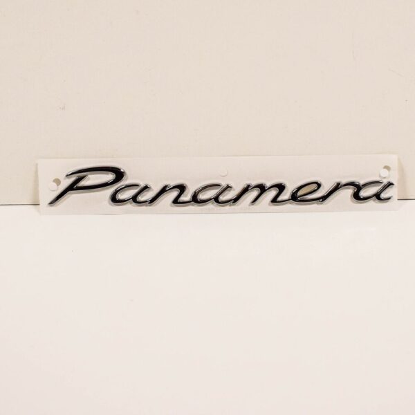 97055923708 - PORSCHE PANAMERA 970 Rear Tailgate Boot Lid Emblem Badge 97055923708 NEW