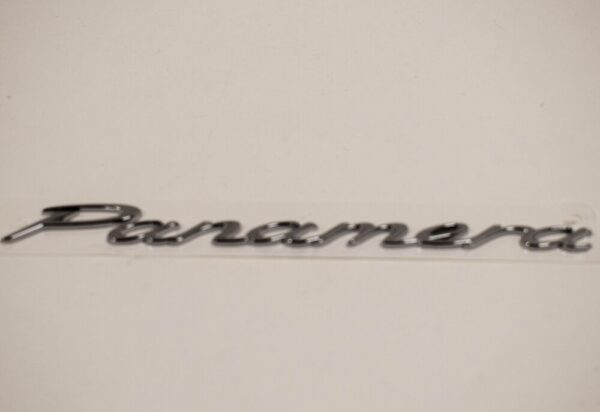 97055923708 - PORSCHE PANAMERA 970 Rear Tailgate Boot Lid Emblem Badge 97055923708 NEW