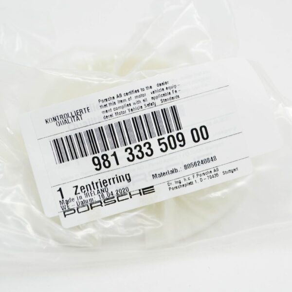 98133350900 - Porsche Boxster 981 support ring for spring contents rear 98133350900 2014