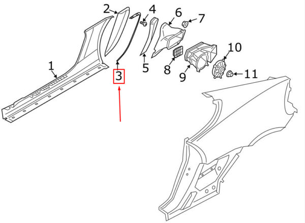 98150587080 - Porsche Cayman 981 Air Inlet Hose Gasket Right Engine 98150587080 NEW