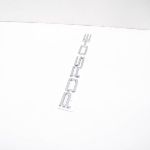 98155923300 - Porsche 981 Boxster Cayman Galvano Silver Porsche Sticker 98155923300 NEW