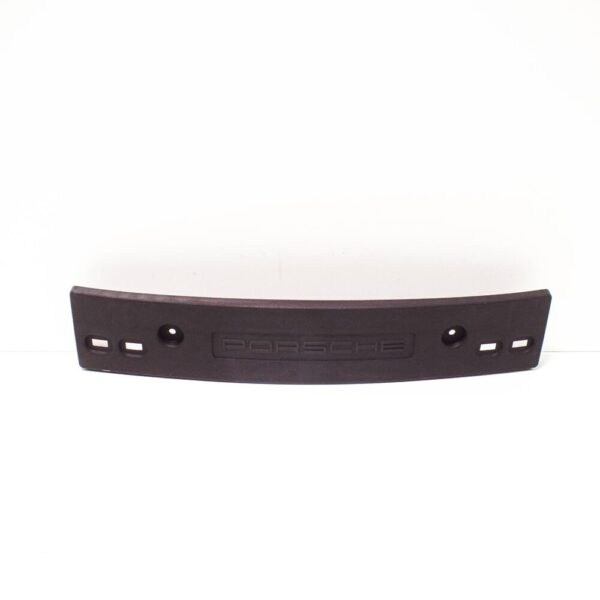 98670110501 - PORSCHE 986 BOXSTER Front Bumper Number Plate Holder 98670110501 NEW
