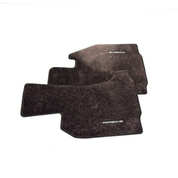 98704480111 - Porsche 911 997 floor mats front right handlebar carpet 98704480111A43 NEW ORIGINAL