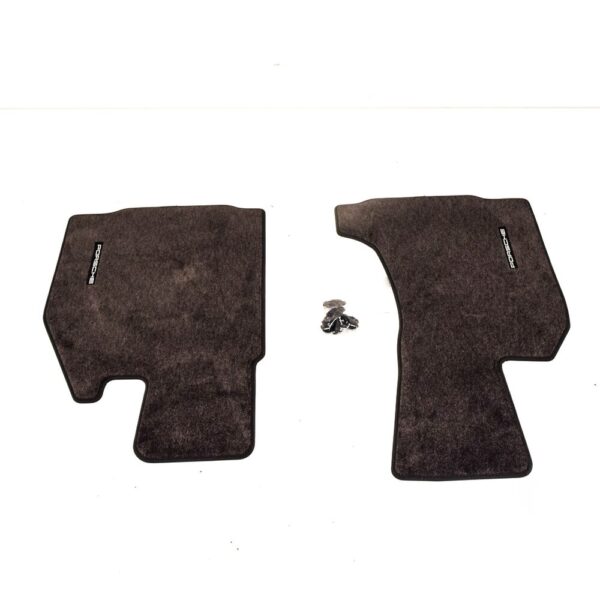 98704480111 - Porsche 911 997 floor mats front right handlebar carpet 98704480111A43 NEW ORIGINAL