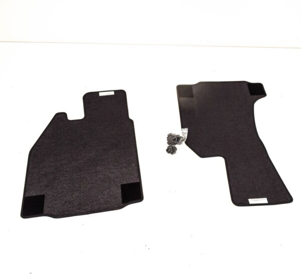 98704480111 - Porsche 911 997 floor mats front right handlebar carpet 98704480111A43 NEW ORIGINAL