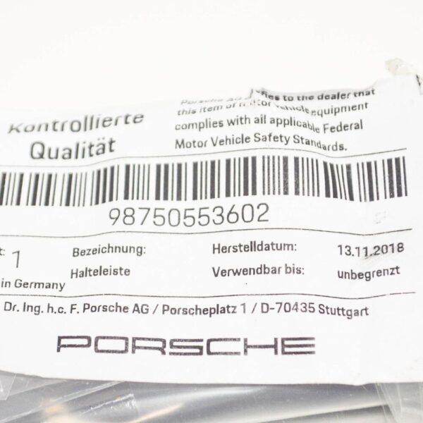 98750553602 - Porsche Cayman 987 Front Right Bumper Mount 98750553602 NEW GENUINE