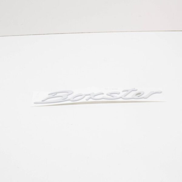 98755998400 - Porsche Boxster 987 Rear Lid "Boxster" - Logo 98755998400 NEW REAL