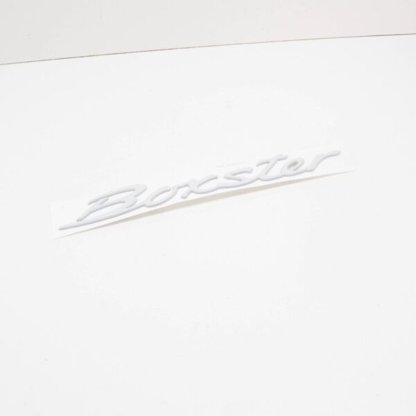 98755998400 - Porsche Boxster 987 Rear Lid "Boxster" - Logo 98755998400 NEW REAL