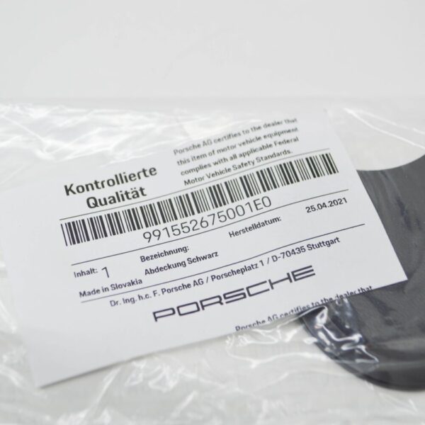 991552675001E0 - Porsche Boxster 981 Steering Stock Switch Cover 991552675001E0 2014 NEW ORIGINAL