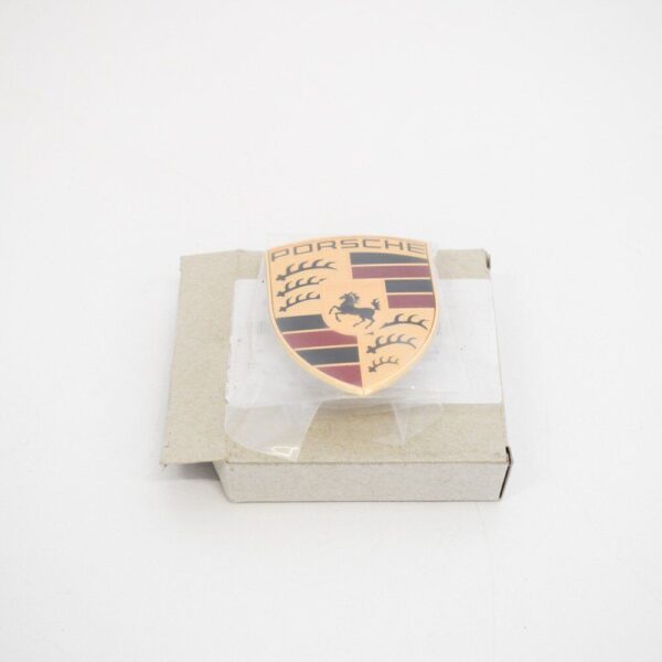 99155921100 - Porsche 996 997 991 986 987 981 bonnet badge 9P1853601 original new