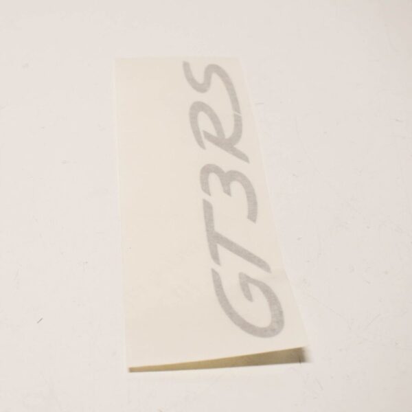 99155925191OM9 - Porsche 991 aluminum white GT3RS sticker 99155925191OM9 NEW