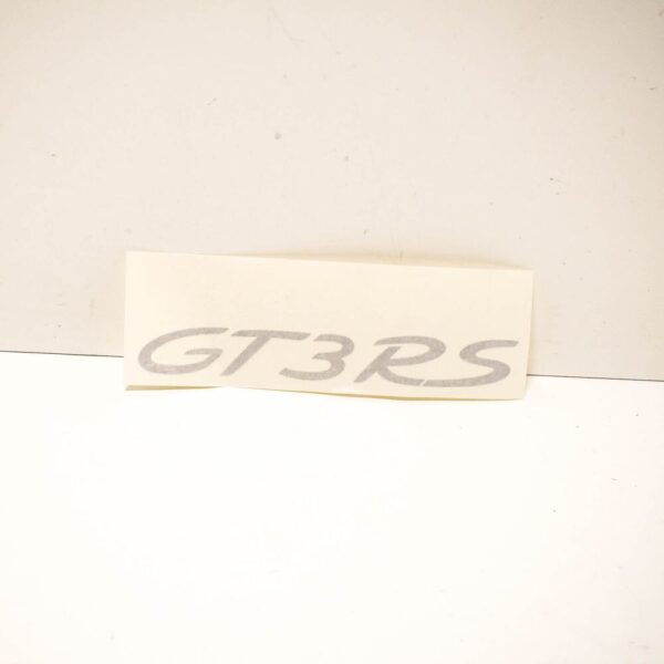 99155925191OM9 - Porsche 991 aluminum white GT3RS sticker 99155925191OM9 NEW