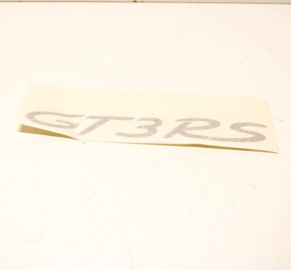 99155925191OM9 - Porsche 991 aluminum white GT3RS sticker 99155925191OM9 NEW