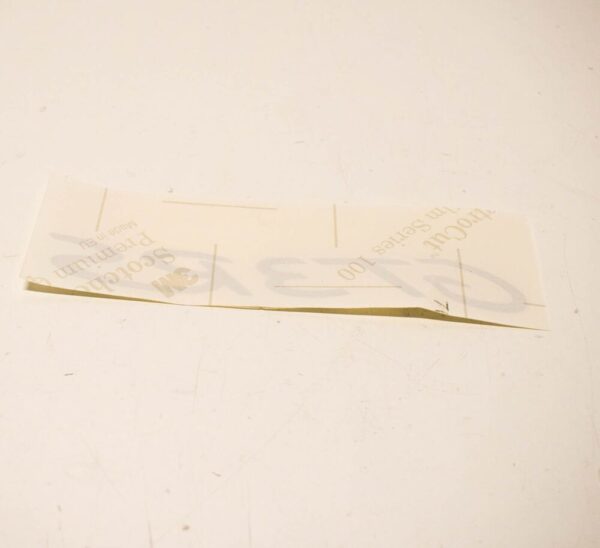 99155925191OM9 - Porsche 991 aluminum white GT3RS sticker 99155925191OM9 NEW