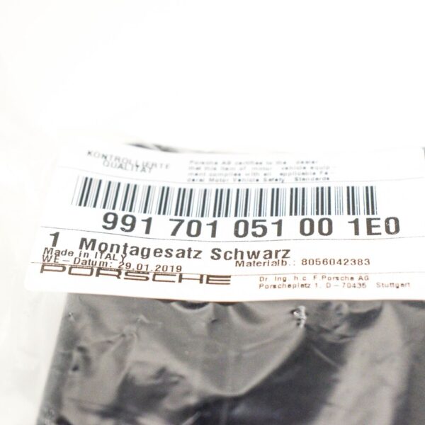 991701051001E0 - PORSCHE 911 991 Number plate holder mounting kit 991701051001E0 NEW GENUINE