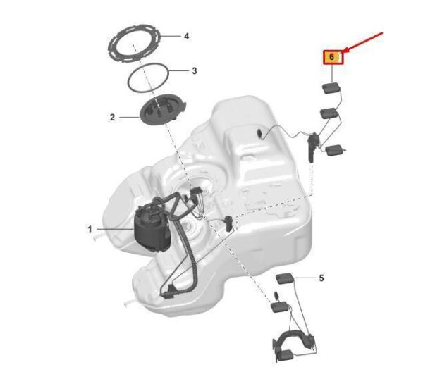 992919673B - Porsche 992 Turbo S Original Petrol Shipping 992919673B