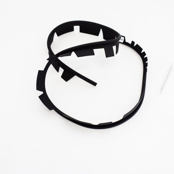 99350554400 - Porsche 911 993 bumper top right gasket 99350554400 NEW REAL