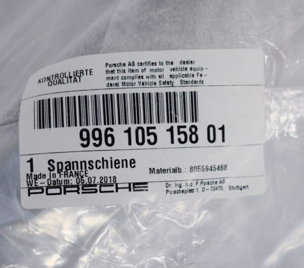 99610515801 - Porsche 911 996 3.4i 235 kW control chain rail guide 4-6 cyl 99610515801 New