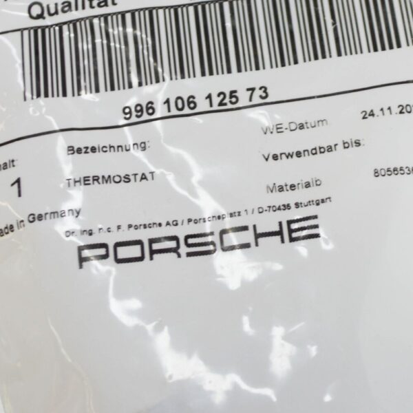 99610612572 - PORSCHE CAYENNE 9PA Thermostat 99610612573 NEW GENUINE