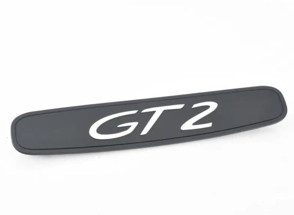 99655130591A03 - Porsche 911 996 Rear Lining GT2 Emblem 99655130591A03 NEW GENUINE