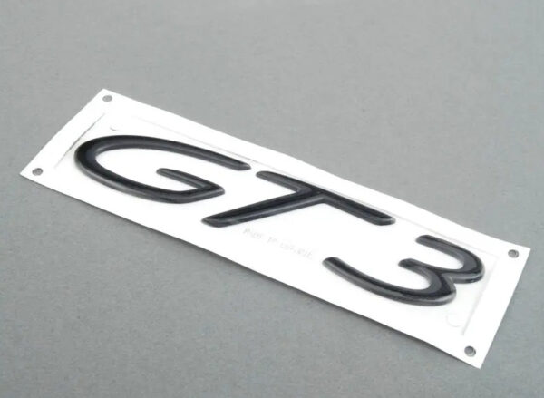 9965592379070C - Porsche 911 996 rear "GT3" logo 9965592379070C NEW GENUINE