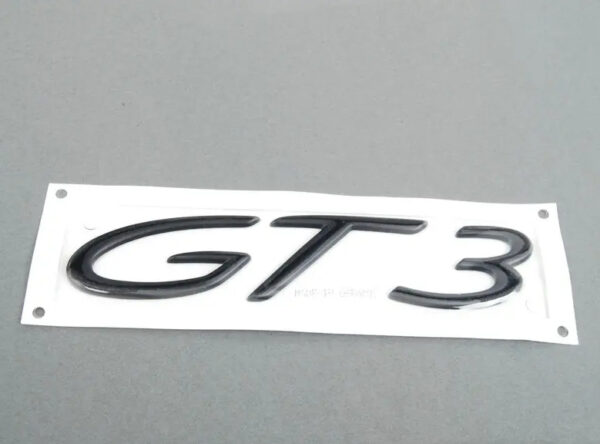 9965592379070C - Porsche 911 996 rear "GT3" logo 9965592379070C NEW GENUINE